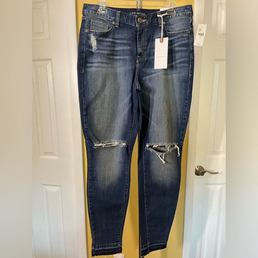 NWT Lane Bryant Re-Made in LA Limited Edition Denim sz 14